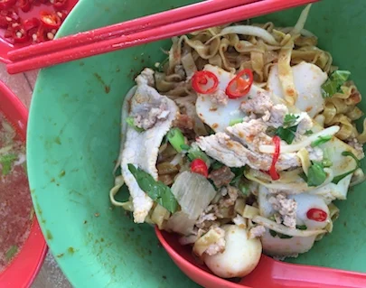 Mee Pok by 132 Teochew Kway Teow Mee at Marine Terrace 